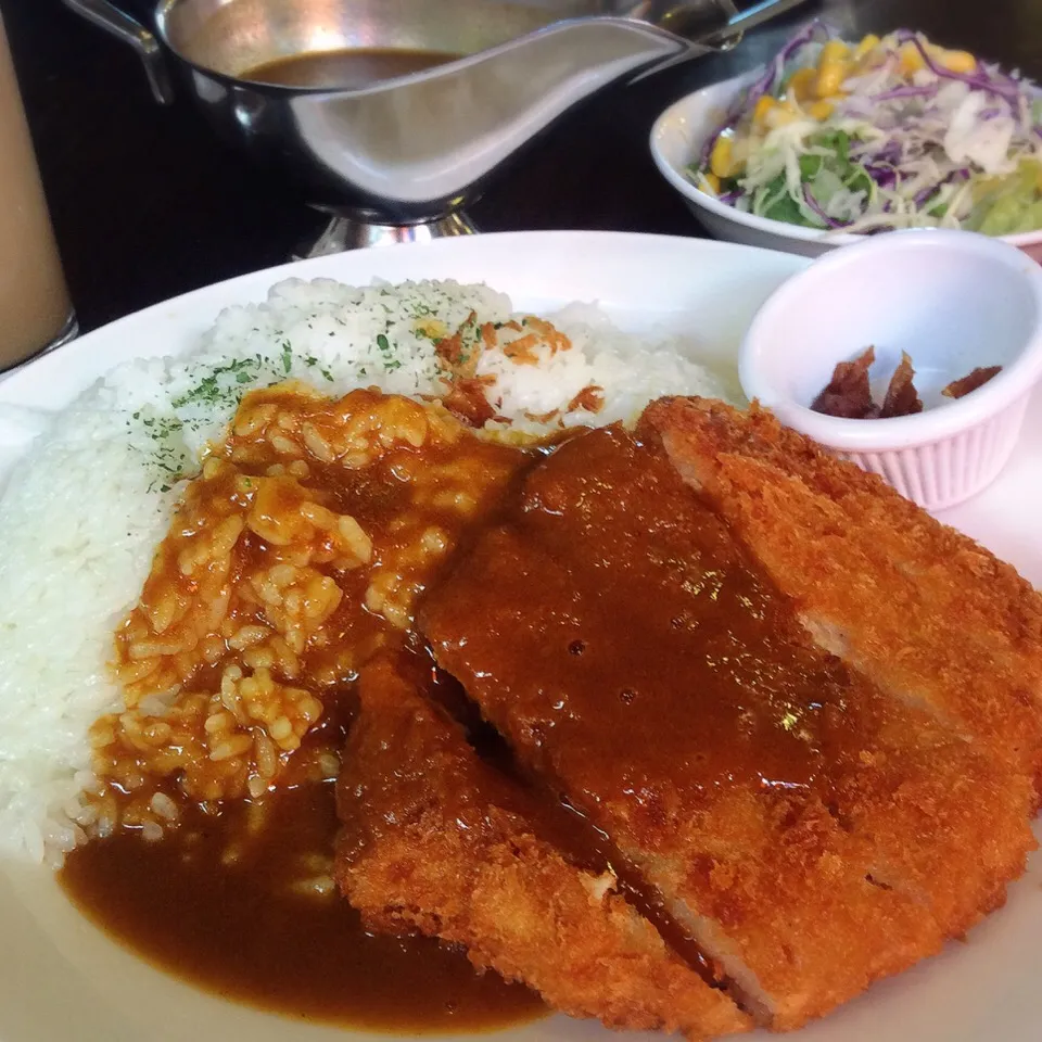 カツカレーランチ ご飯大盛り無料 2016.12.9|キラ姫さん