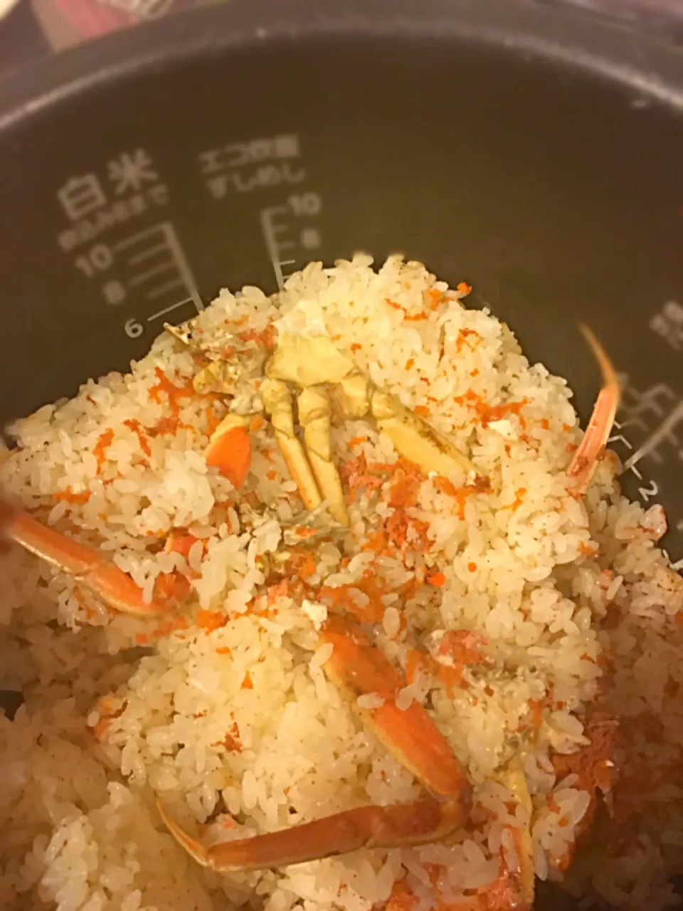 Snapdishの料理写真:セコガニ外子の炊き込みご飯|中野家の食卓さん