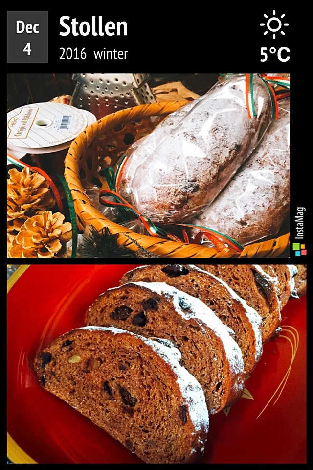 2016🎄Stollen  第2弾 chocolate and cocoa*:ஐ(●︎˘͈ ᵕ˘͈)人(˘͈ᵕ ˘͈●︎)ஐ:* 「ふんわりシュトーレン」vivian | お菓子・パンのレシピや作り方【corecle＊コレクル】|カンカンさん