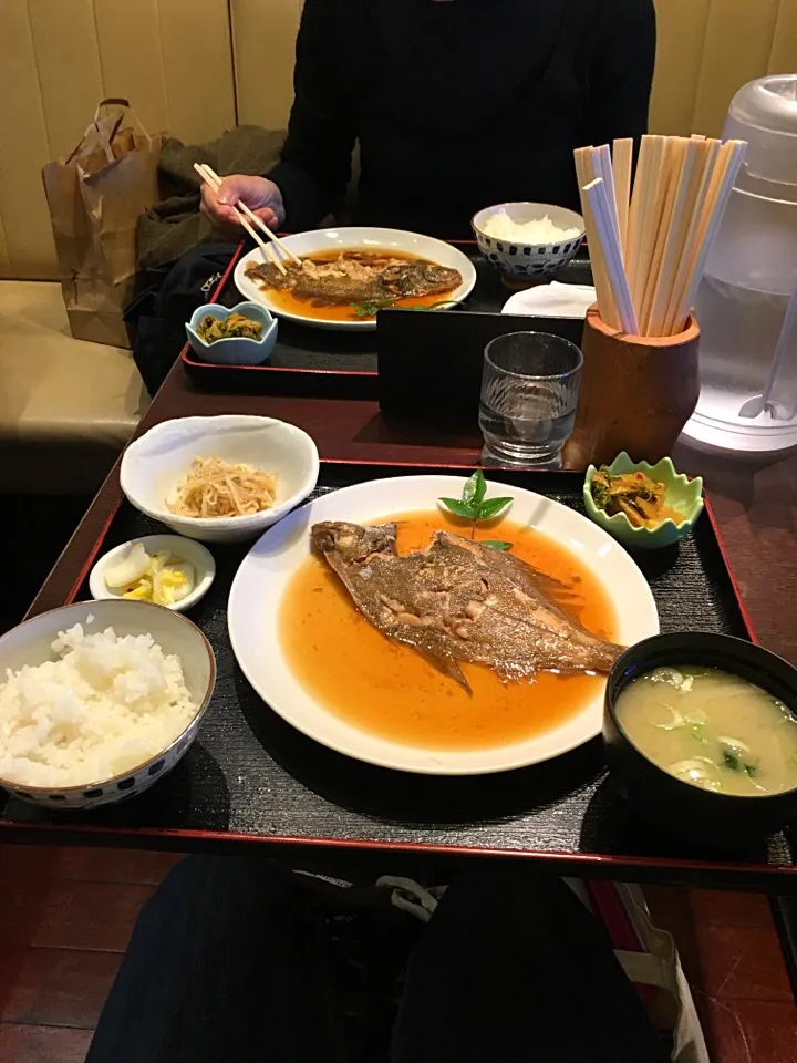 Snapdishの料理写真:鰈の姿煮|Mami Otsukaさん