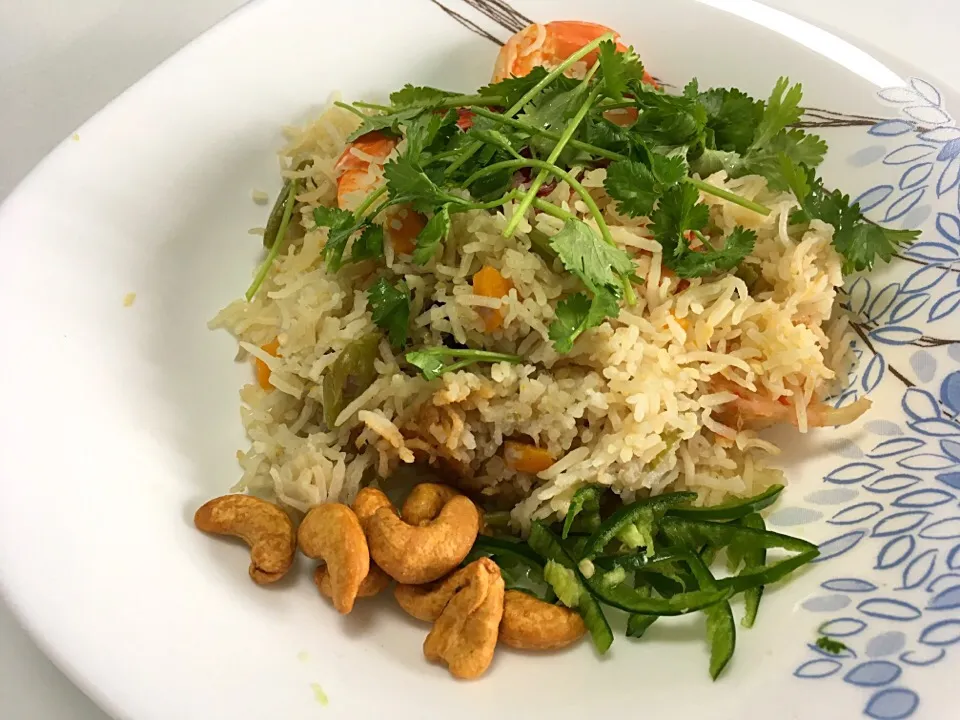 Prawn pulao|Ong Sor Fernさん