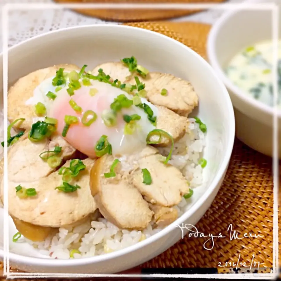 鶏チャーシュー丼✨|まぁちゃんさん