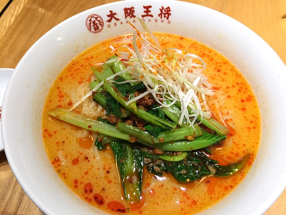 2016年 二十九杯目🍜 出張先の大阪王将で食べた 担々麺|BUBUさん