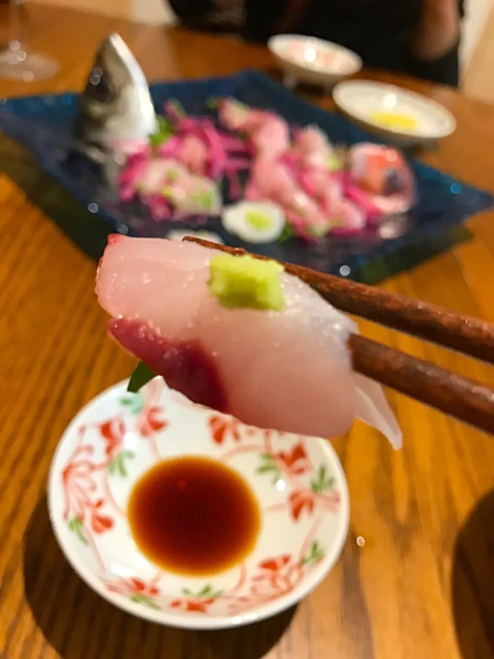 風流さんの釣果！黄金鯵のミーサシー🐟 うまー✌︎('ω')✌︎|おかっぴーさん