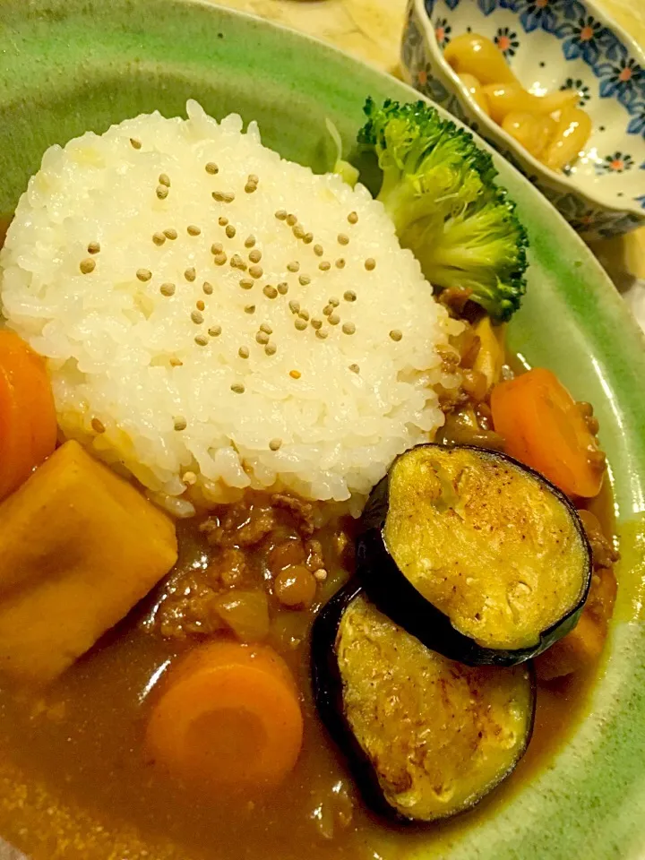 高野豆腐とレンズ豆、ブロッコリーのカレー
#ヘルシー♡ #節約料理 #カレーライス #カレー|MIEKO 沼澤三永子さん