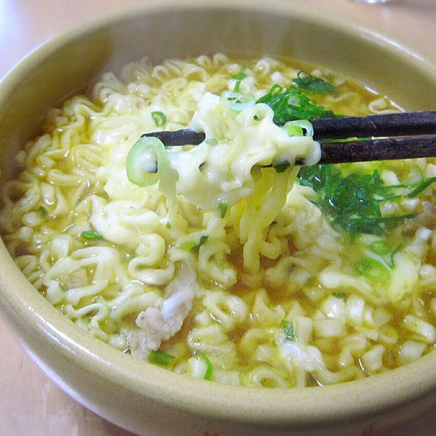 チーズカレーうどん #マルちゃんカレーうどん|たまこっこさん