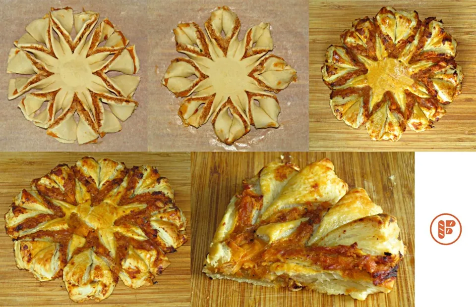 BBQ Pulled Chicken Puff Pastry Pinwheel|Daniel Limさん