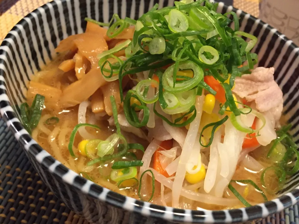 今日の夕飯は、味噌ラーメン|sono.kさん