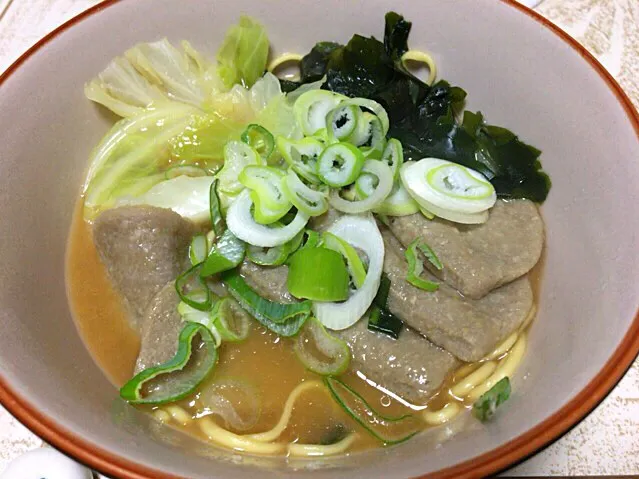 今日の男飯(＞人＜;)夜食バージョン♬
静岡味噌ラーメン♬|ひーちゃんさん