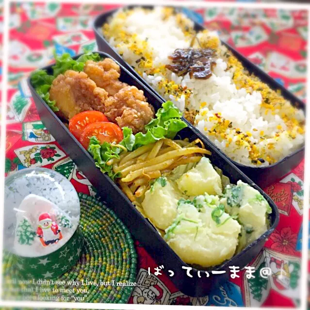 Snapdishの料理写真:パパも大好き♪せんざんき弁当～♡ #ばってぃーまま＠♪の節約しても美味しいお弁当|ばってぃーまま＠♪さん