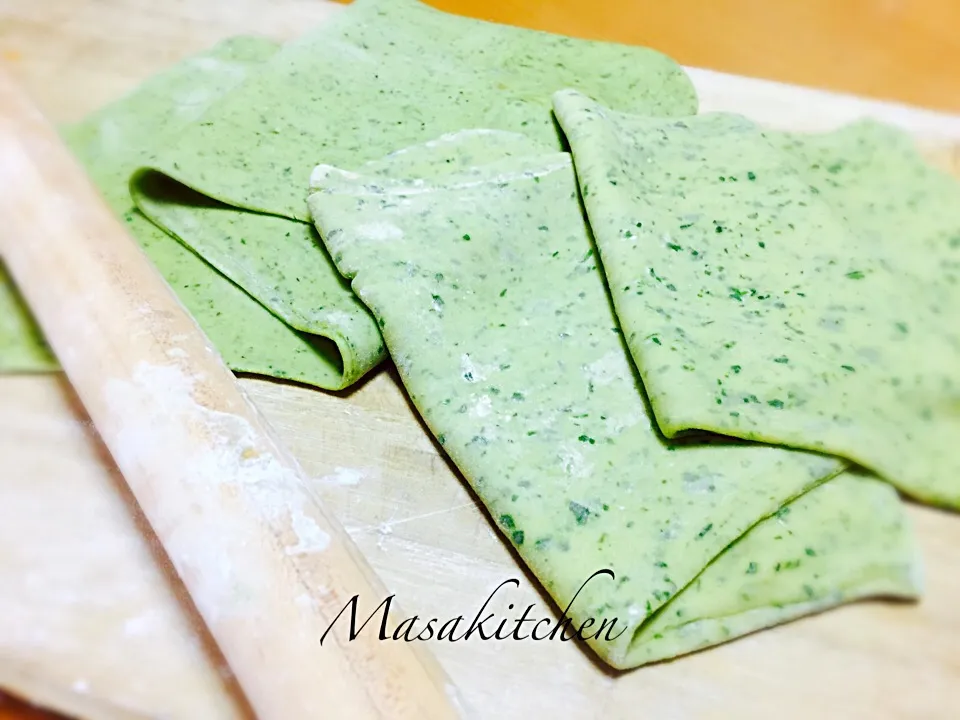 Spinach pasta dough|Masakiさん