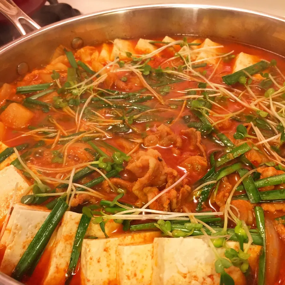 Kimchi stew|mamaeriさん