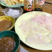 かわはぎの肝醤油|BOOMさん