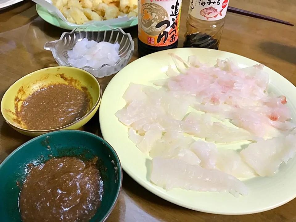 かわはぎの肝醤油|BOOMさん