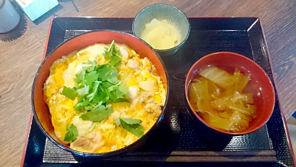 Snapdishの料理写真:比内地鶏の親子丼|マノロさん