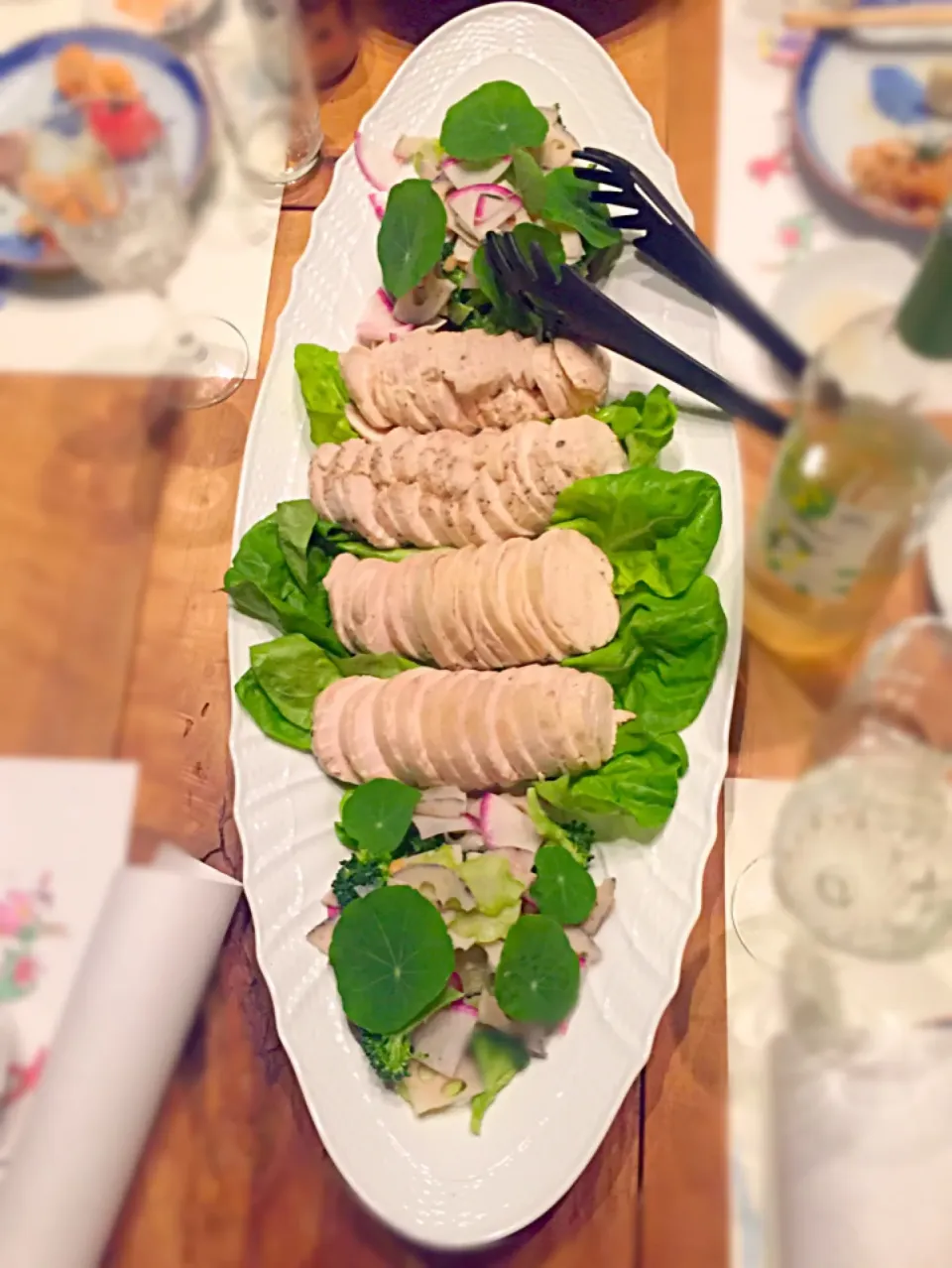 鳥ハムと冬野菜のさらだ|恵子さん