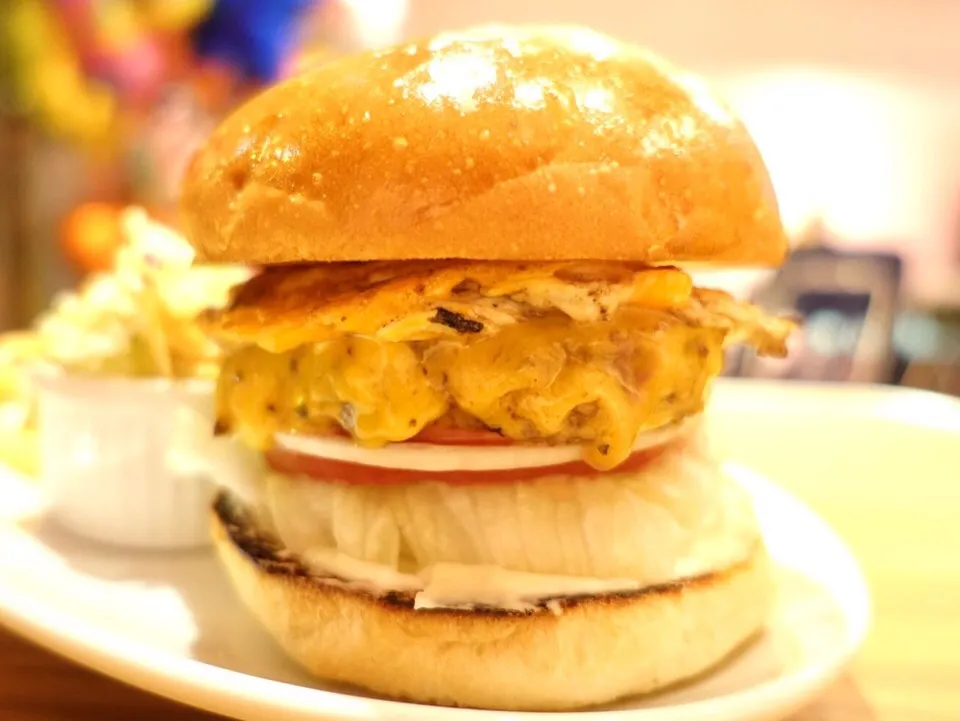 BURGER&MILKSHAKE CRANE エッグチーズバーガー|ddr3rdmixさん