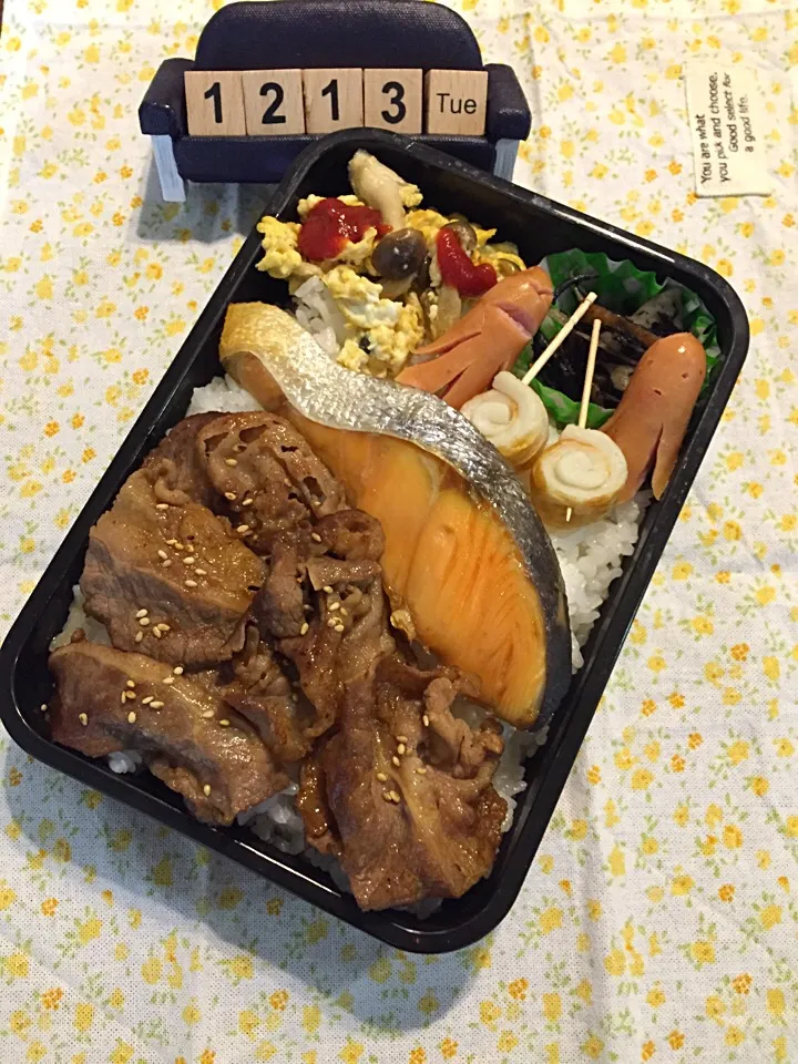 12月13日の高2男子のお弁当♪|ごっちさん