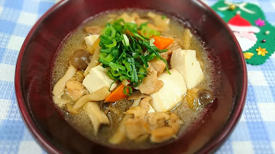 鶏ときのこと豆腐の甘辛生姜煮|よっしー(=^ェ^=)さん