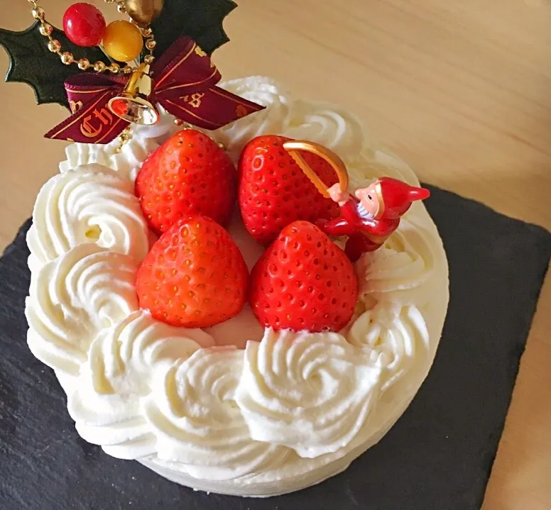 Snapdishの料理写真:いちごのショートケーキ|yo_kozuさん