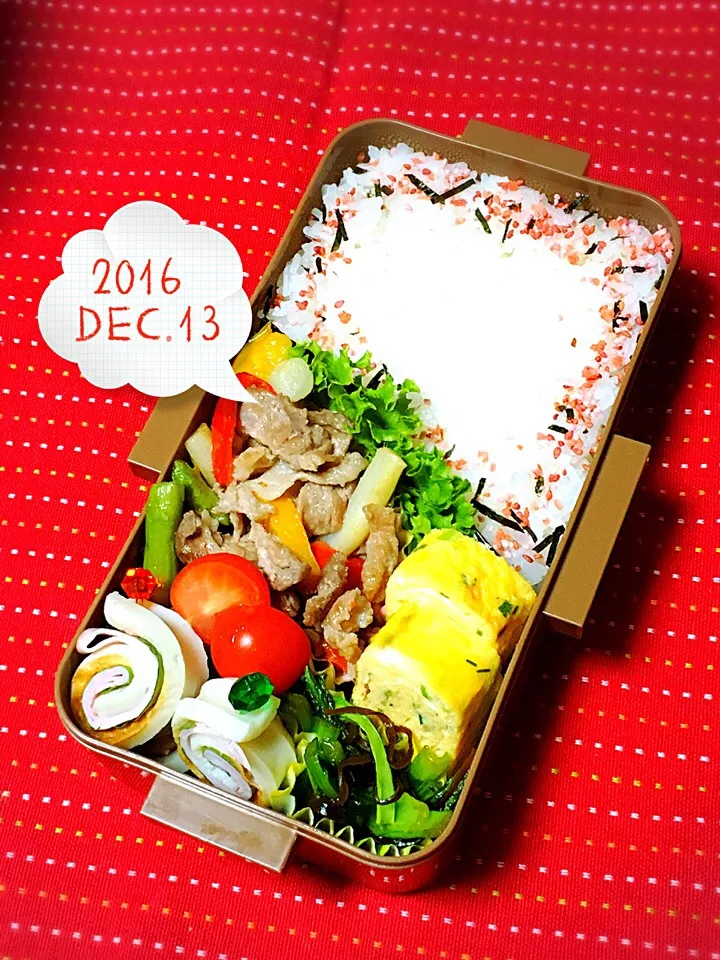 高校生男子のがっつり弁当.ﾟ٩(๑⃙⃘˙ᵕ˙๑⃙⃘)۶:.｡|おざMAMAさん