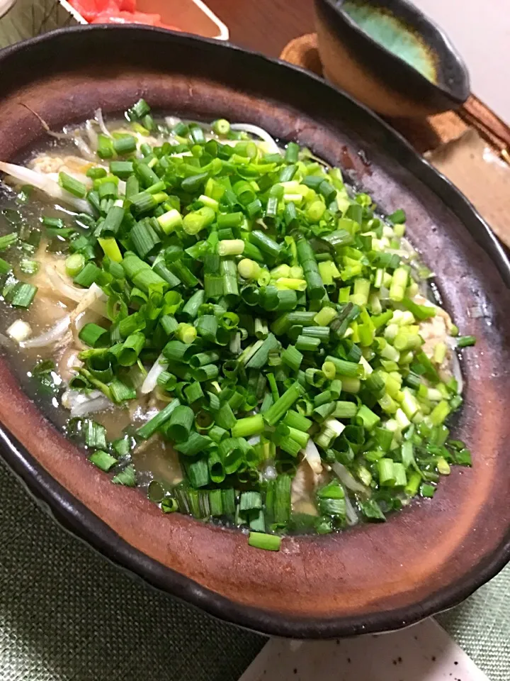 ザーサイ入鶏団子鍋  摩り下ろし蓮根でトロミ|☆Chai☆さん