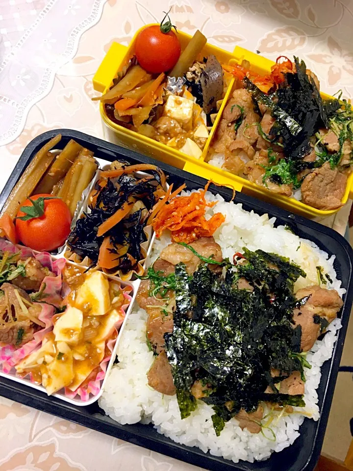 息子弁 甘酒に漬けた豚肉丼⁈|くれよん心さん