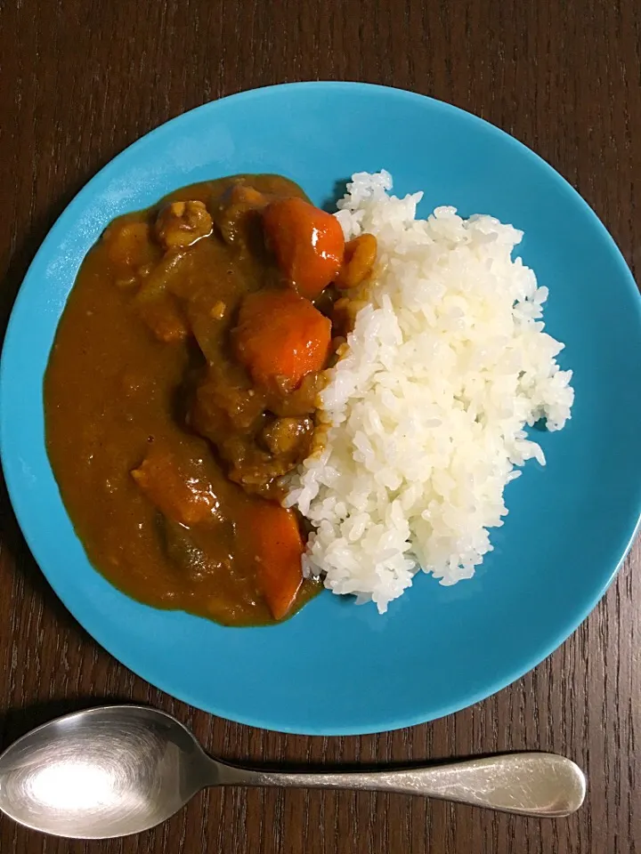 12月14日朝ごはん シーフードカレー|やすこさん