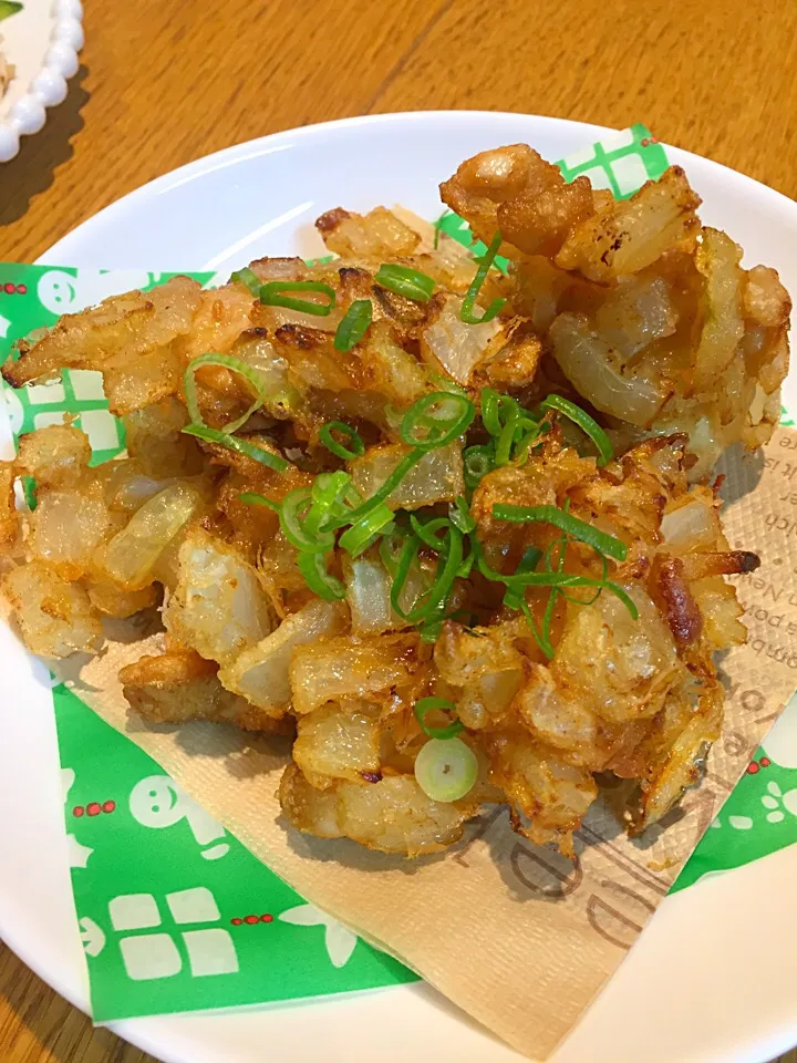 鶏ムネと玉ねぎのジューシーオイマヨ唐揚げ|まつださんさん