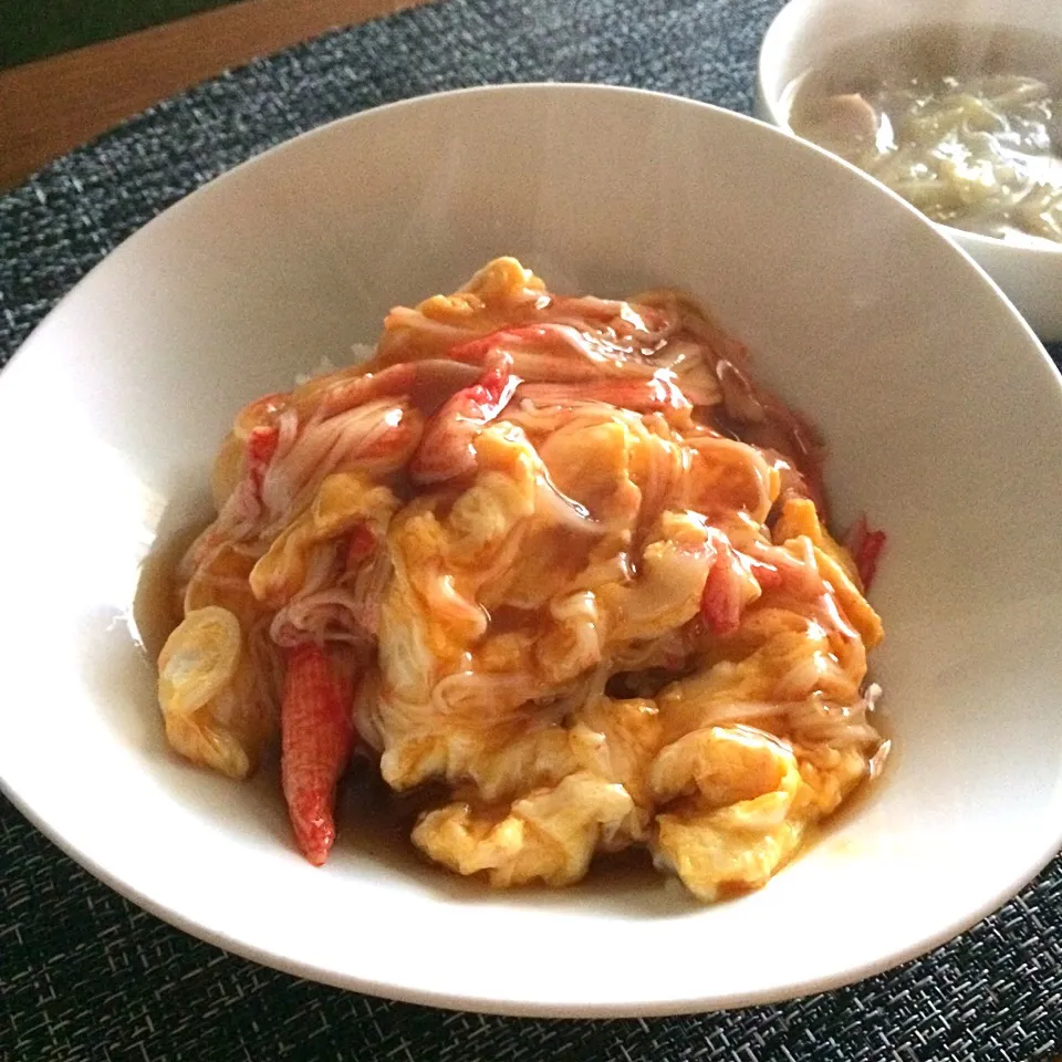 カニカマ天津飯|マユマユさん