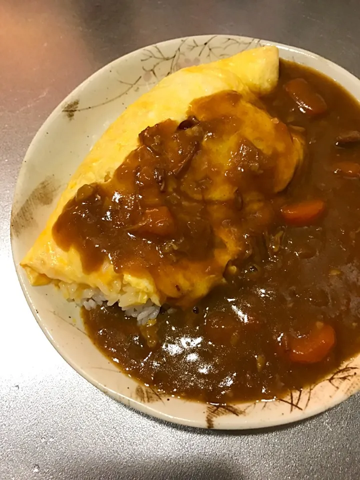 結果オムカレー#酔いどれキッチン|dashi menjiroさん