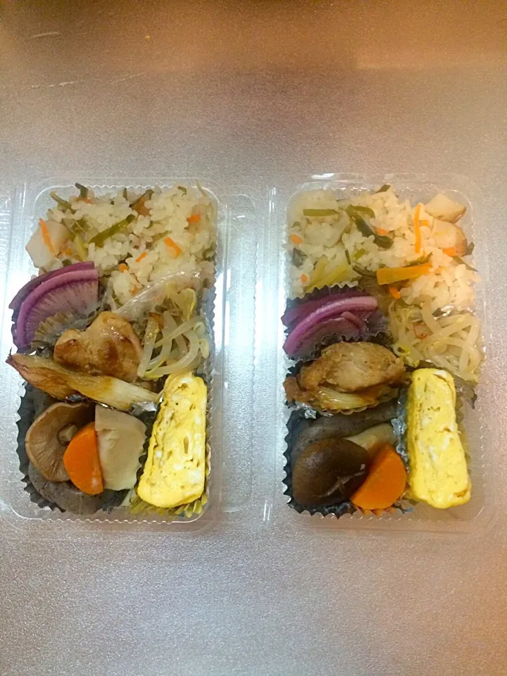 Snapdishの料理写真:いつかのお裾分け弁当|tmk1392000さん