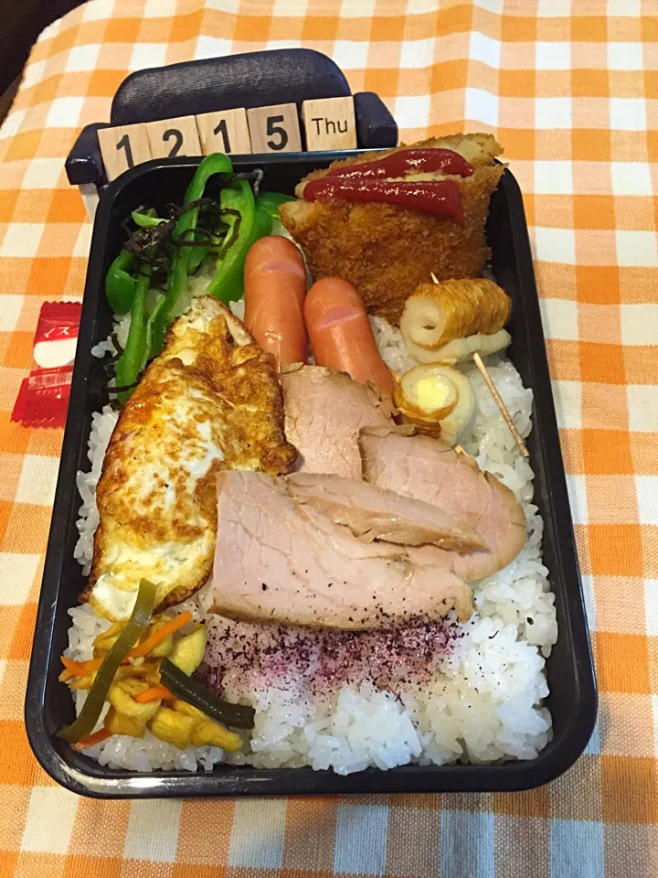 12月15日の高2男子のお弁当♪|ごっちさん