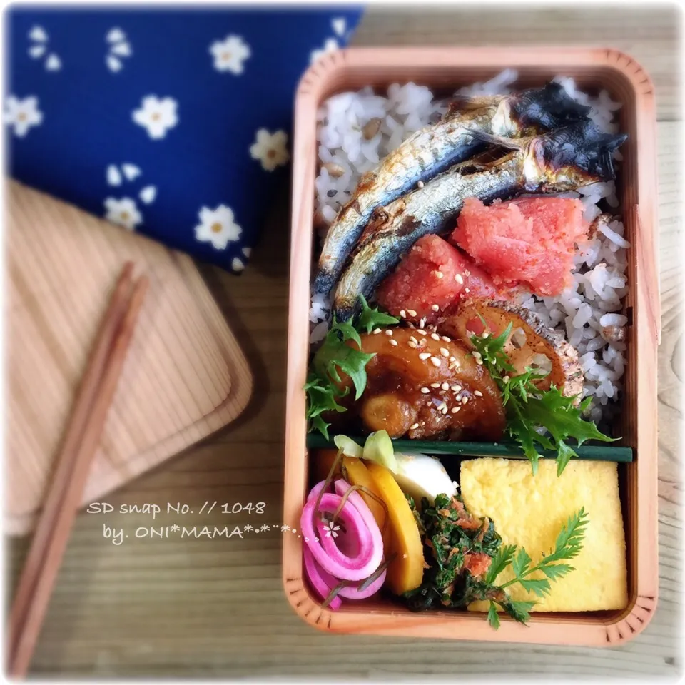 豚のしっぽ 入り  お弁当|ONI*MAMA*さん