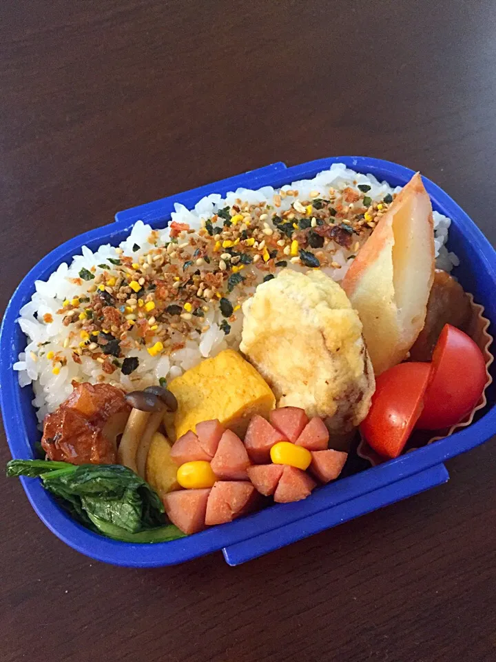 もち明太チーズ春巻きと野菜なし酢豚弁当|kiicoさん