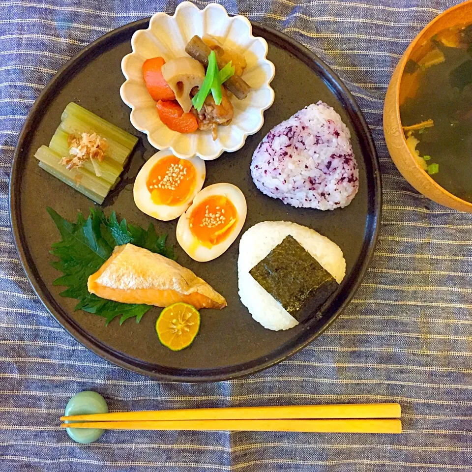 今日のおにぎり #朝ごはん🍙🍙
#breakfast #まいまい飯|Mai Kawabataさん