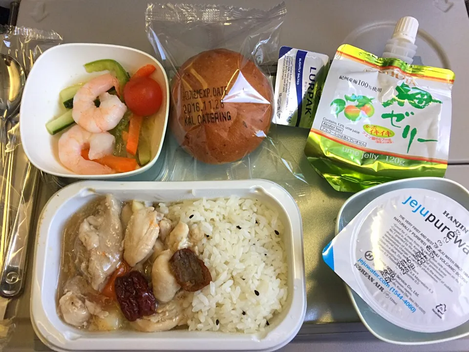 大韓航空 NRTーICN 有りえないくらい不味かった機内食😵😵😵|BUBUさん