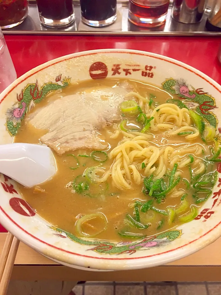 Snapdishの料理写真:天下一品並ラーメン|Kunisanoさん