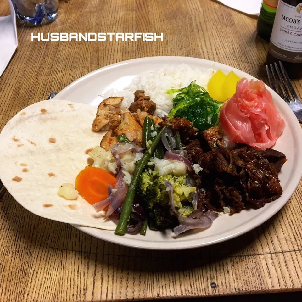 Snapdishの料理写真:Best catering ever (Yakiniku beef) @ KB, Malmo SE, 14th-Dec 2016|KazutoEESさん