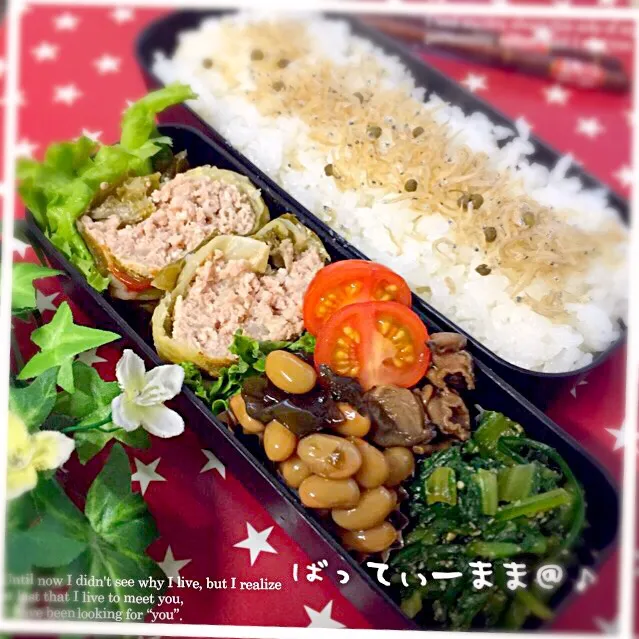 ロールキャベツ弁当～♡ #ばってぃーまま＠♪の節約しても美味しいお弁当|ばってぃーまま＠♪さん