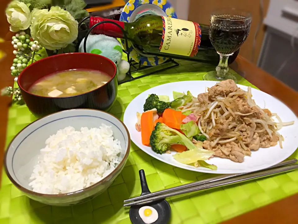 生姜焼き定食|マニラ男さん