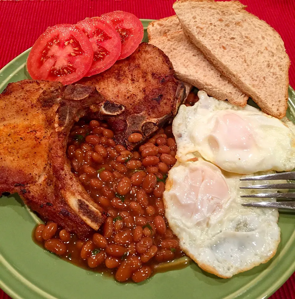 PorkChops for Breakfast? 🍳 WHY NOT? 😂. Let's eat 🍴|Alma's Home Kitchenさん