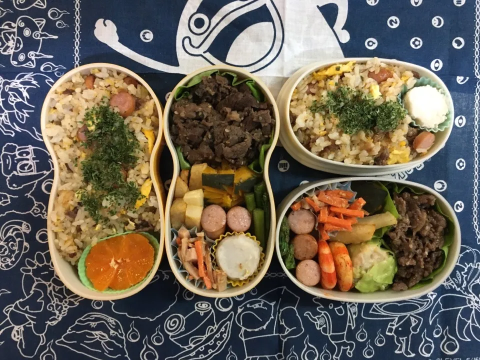 Snapdishの料理写真:父の作るお弁当 2016/12/16|じゅんさん