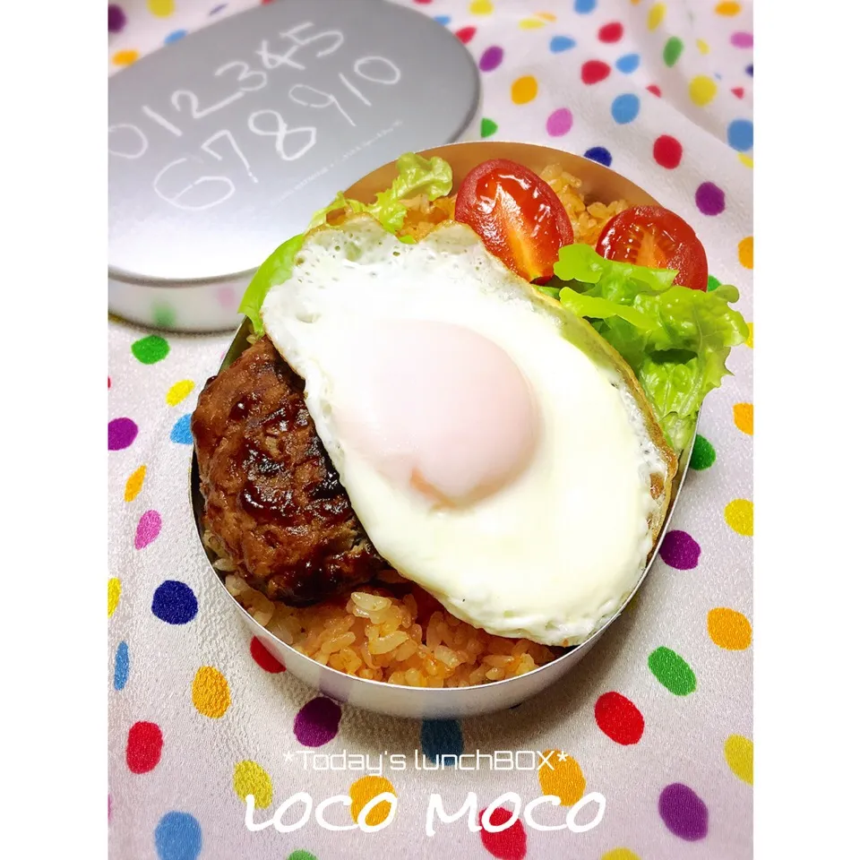 ロコモコ弁当🍳
#ランチ #ランチボックス|ÿϋkⅱiさん