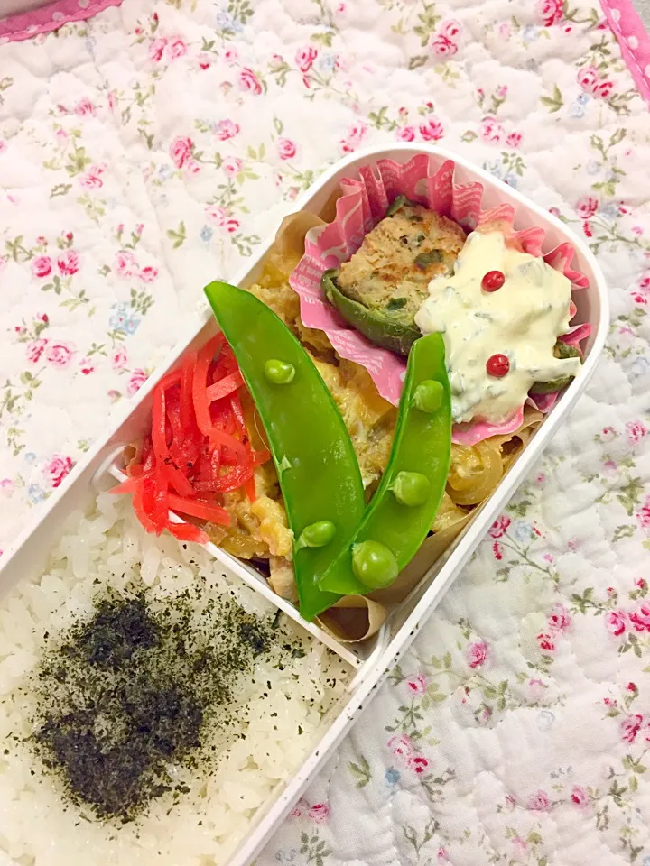 親子丼っぽいお弁当|くるみるくさん