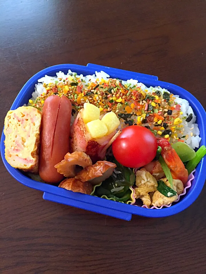 えびと小松菜の炒め物弁当|kiicoさん