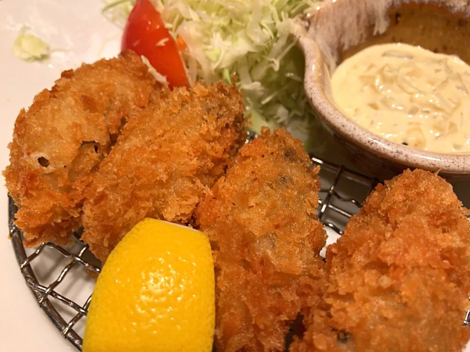 カキフライ定食|SASAKI Hiroshiさん