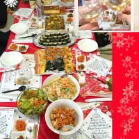 Snapdishの料理写真:🇰🇷韓国料理で🇰🇷
🎅🎄クリスマスパーティー🎅🎄