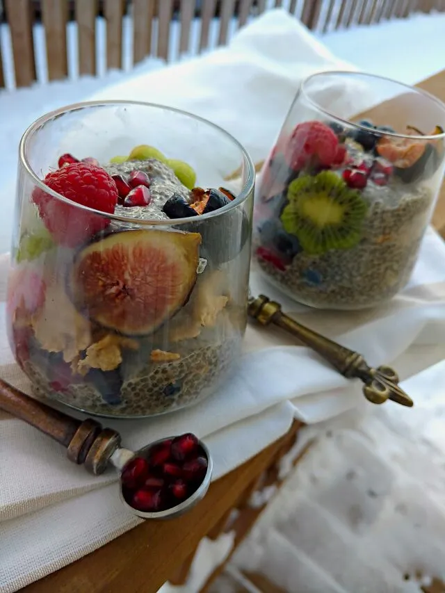 Chia pudding parfait|paulaさん