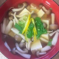 Snapdishの料理写真:お吸い物|パセリさん